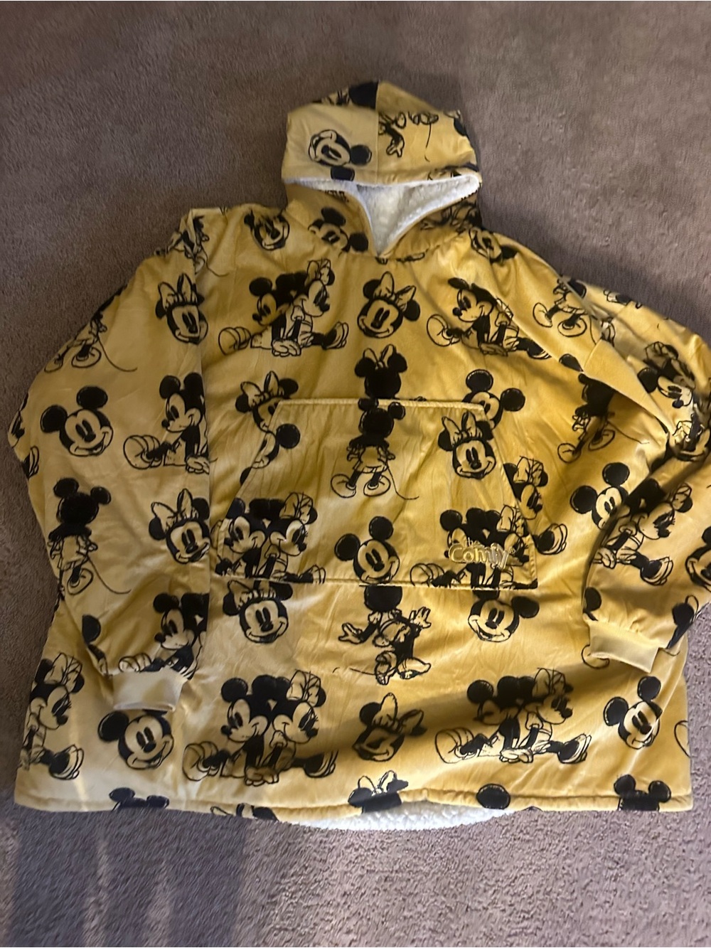 Gold Mickey and Mini Mouse Comfy
